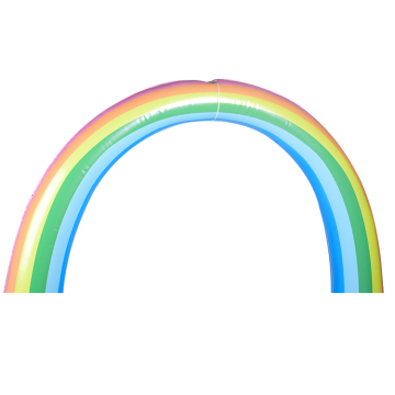 Custom Sprinkler Inflatable Rainbow Arch Toy Sprinkler